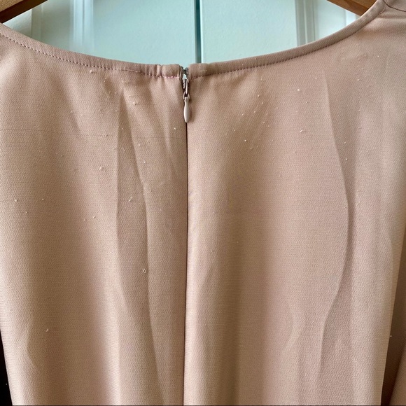 ASOS Dusty Pink Wrap Dress - Picture 4 of 5